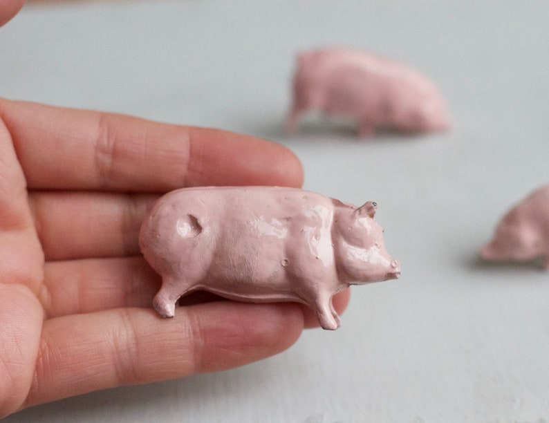 Lead Pigs Set of 4 Instant Collection of Farm Animals in Etsy