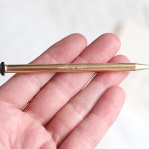 VINTAGE CARAN D ACHE GOLD PLATED 0.5mm MECHANICAL PENCIL-DIGITAL 10 YEARS.