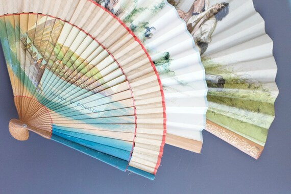 vintage hand fans