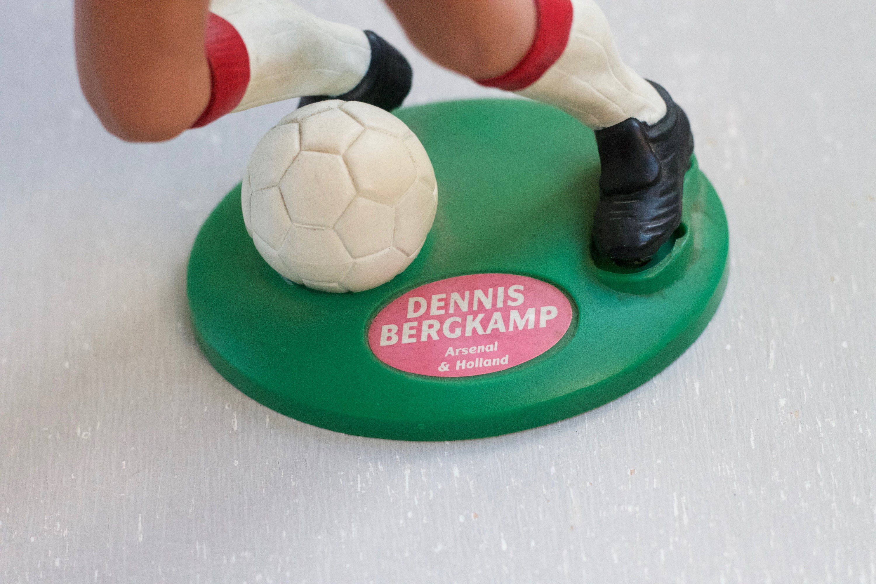 Vintage 1996 Arsenal Dennis Bergkamp Football Figure by Vivid