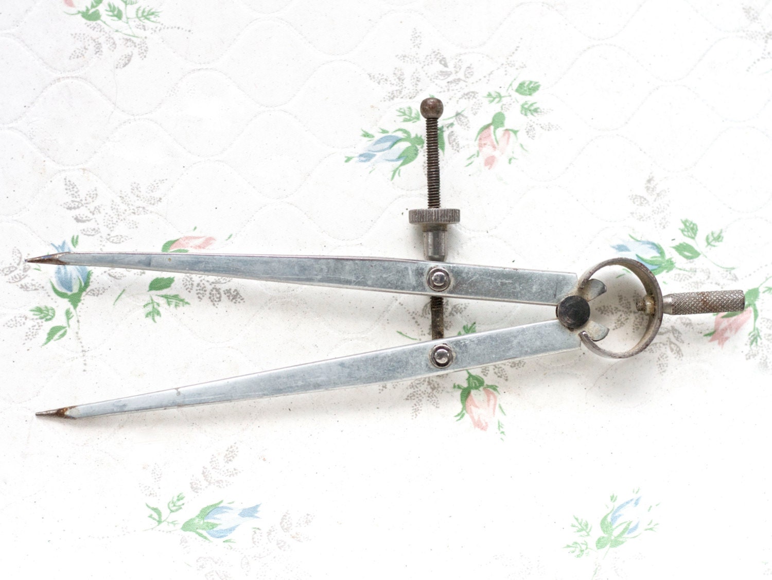 Antique compass Drawing Tools Etsy