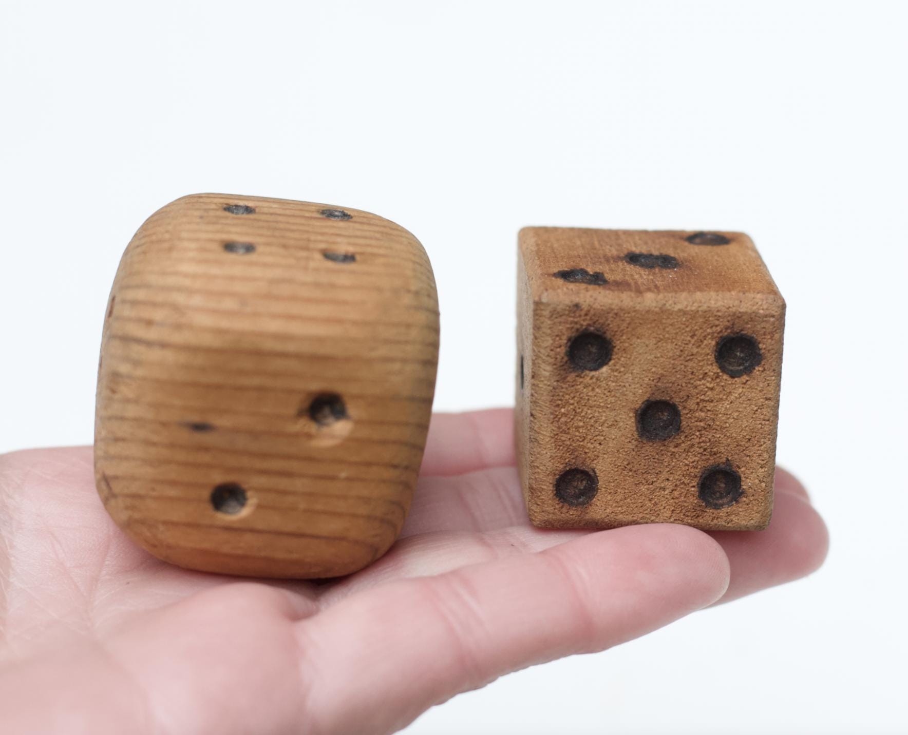 特大木製サイコロ 2 個セット - ビンテージ ゲーム ピース - Etsy 日本