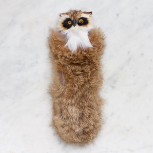 Vintage Fur Owl - Etsy Canada