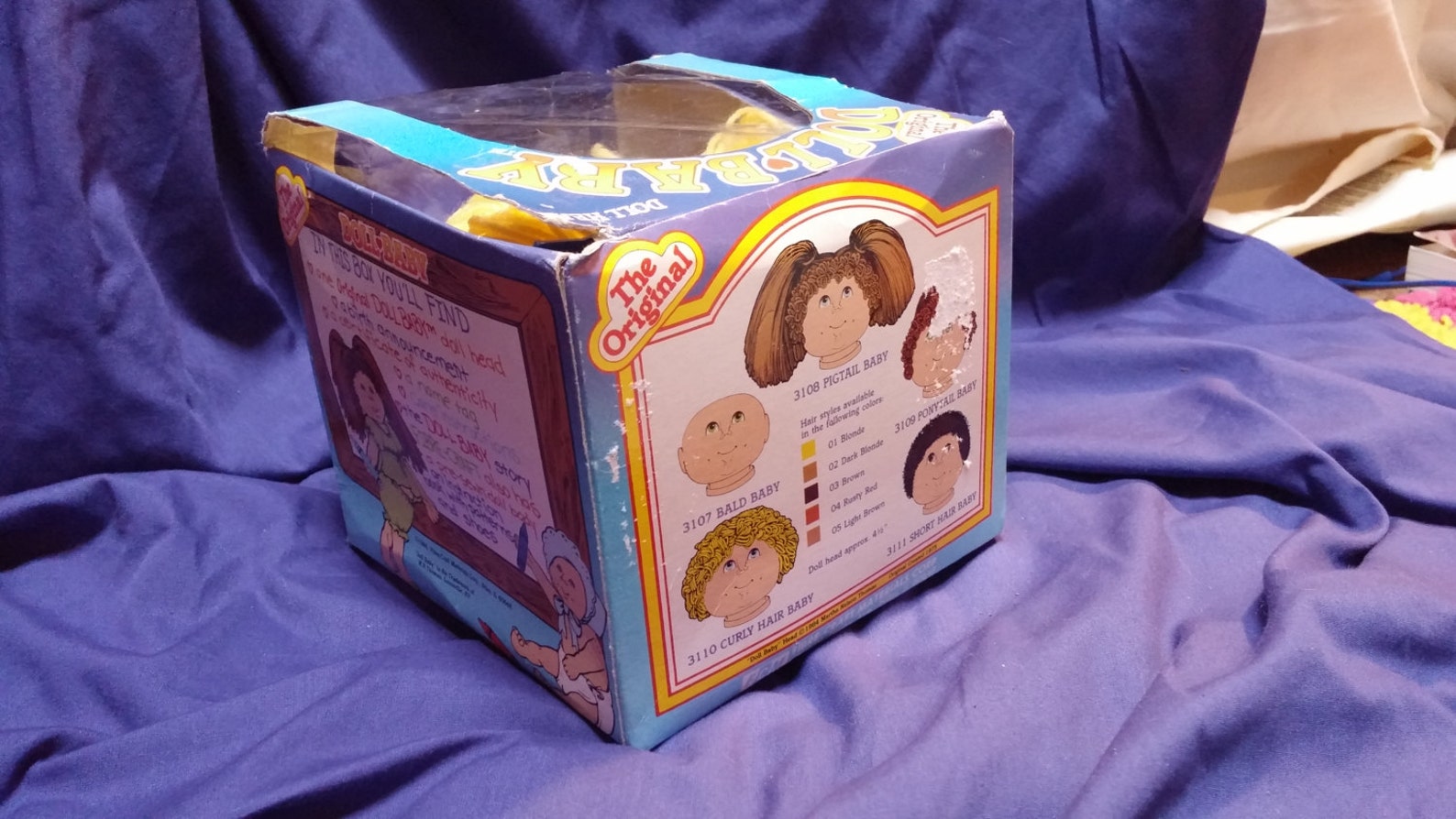 Doll Parts Supply Doll Head in Original Box The Original Etsy