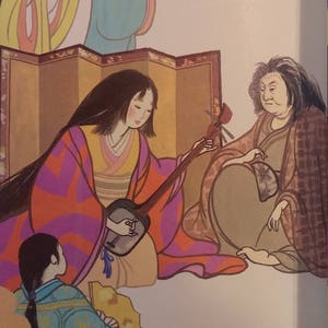 Rare Asian Folklore Fairytale Hardback Book A Japanese Fairy Tale by Baruch Zimmerman, Jane Hori Ike Japanese Legend 1982