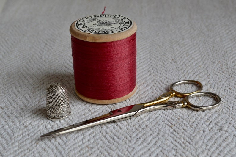 Spool of Campbell's Irish Linen Sewing Machine Thread No Etsy