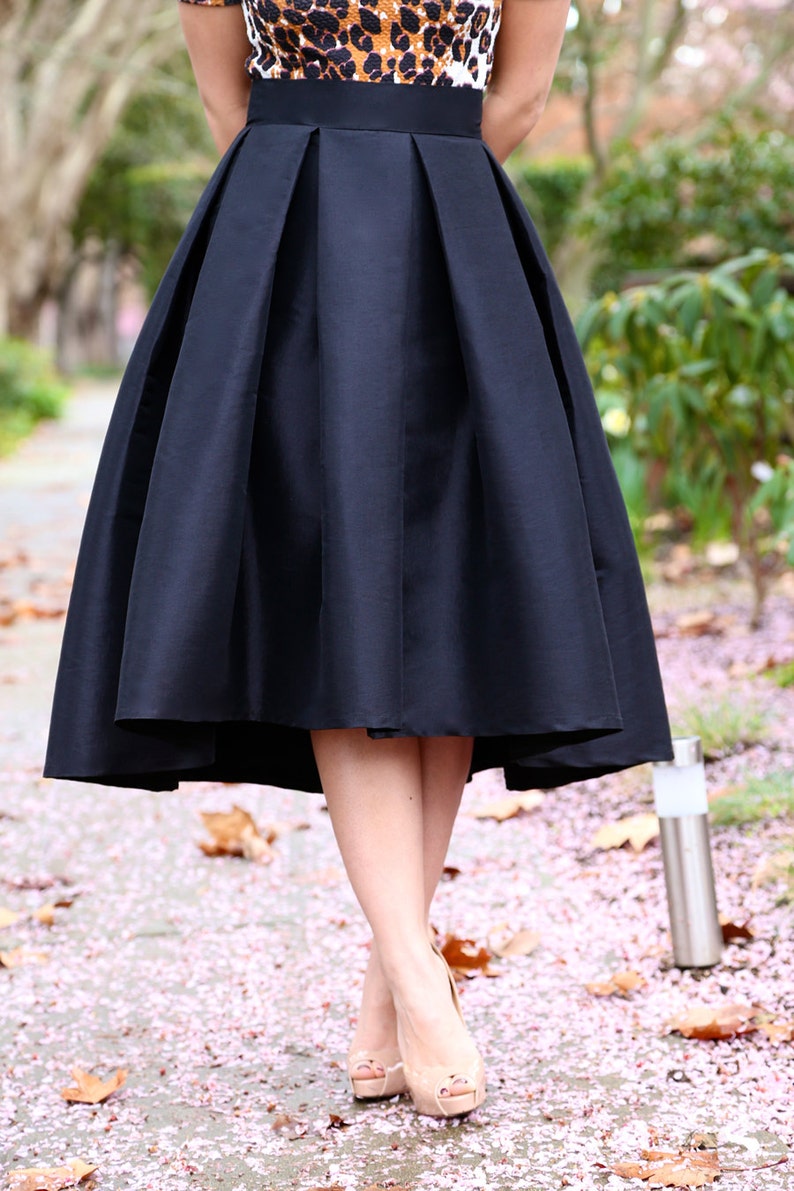MADE TO ORDER: The High Low Midi Skirt image 3