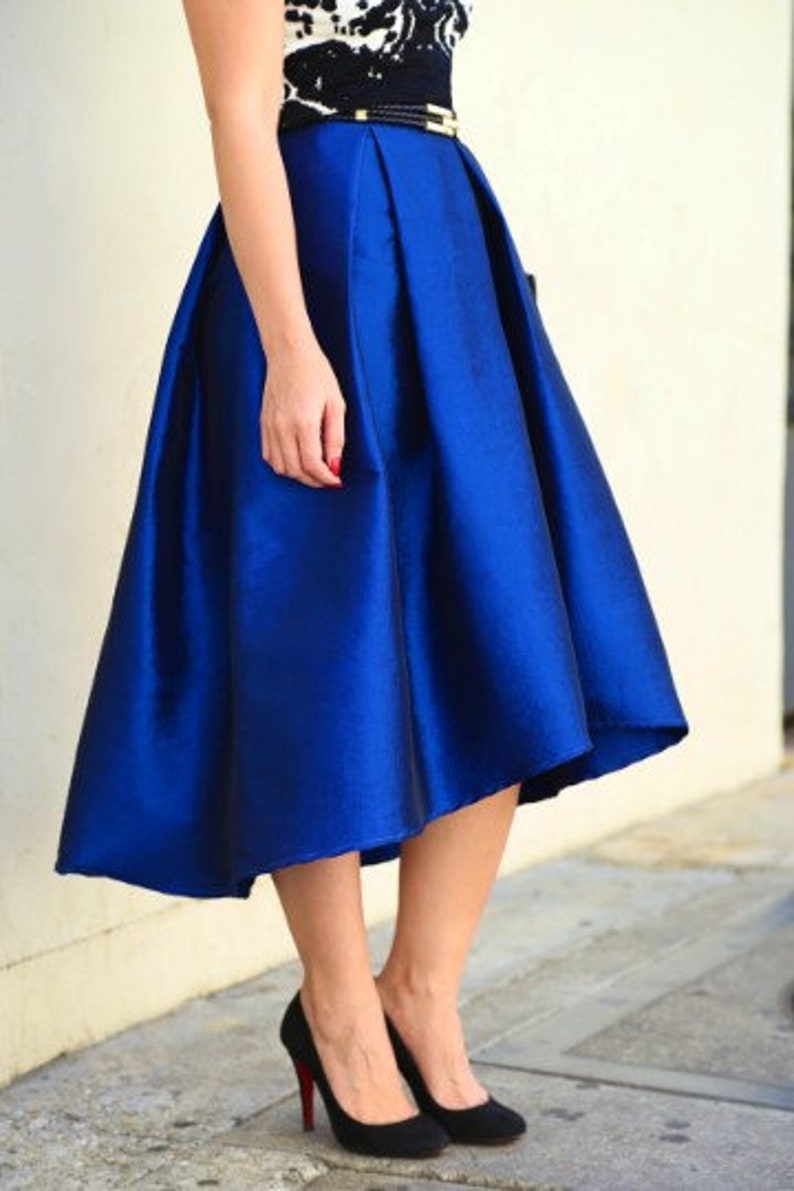 MADE TO ORDER: The High Low Midi Skirt image 5