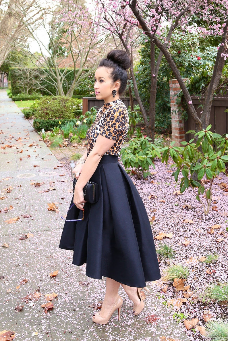 MADE TO ORDER: The High Low Midi Skirt image 1