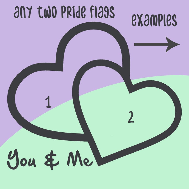 LGBTQ Couples Card LGBTQ Valentines Card Custom Valentines Card Pride Valentines Card Custom LGBT Pride Flag Valentines Card
