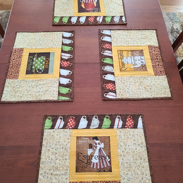 Coffee Placemats Etsy