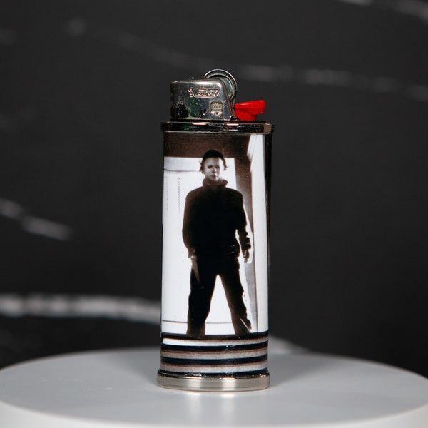 Reusable Lighter Case Original Halloween Movie 1978 Michael Myers Film Still