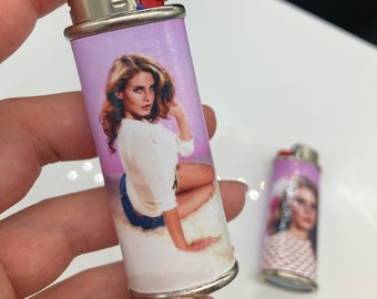 Lana Del Rey Lighter Case 2011 Photo Shoot (Lounging)