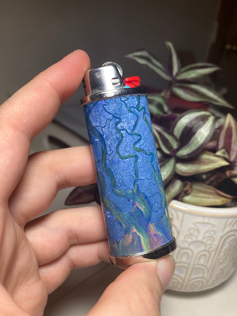 Altj Awesome Wave Lighter Cover Etsy