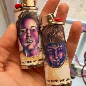 Estuche para encendedor reutilizable La portada del álbum homónimo de Front Bottoms