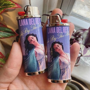 Reusable Lana Del Rey High By The Beach Lighter Case