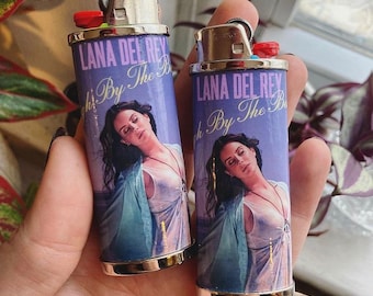Reusable Lana Del Rey High By The Beach Lighter Case