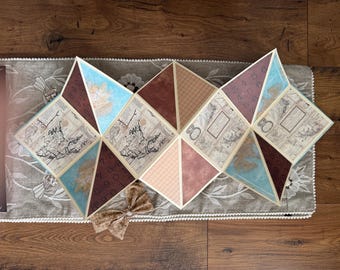 Scrapbook Mini Travel Accordion Album