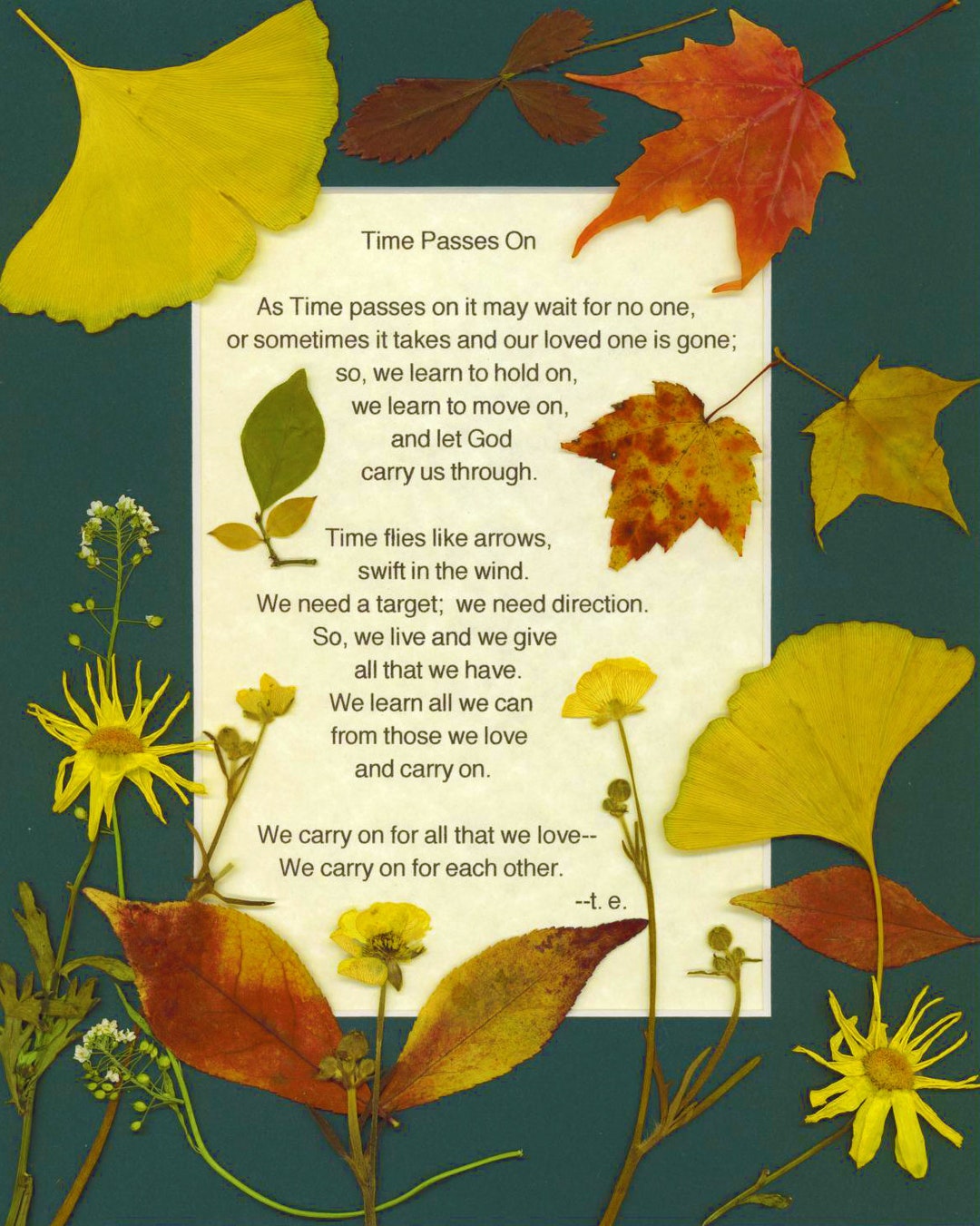 Sympathy Poem, Sympathy Gift, Sympathy Print, Sympathy Card Etsy