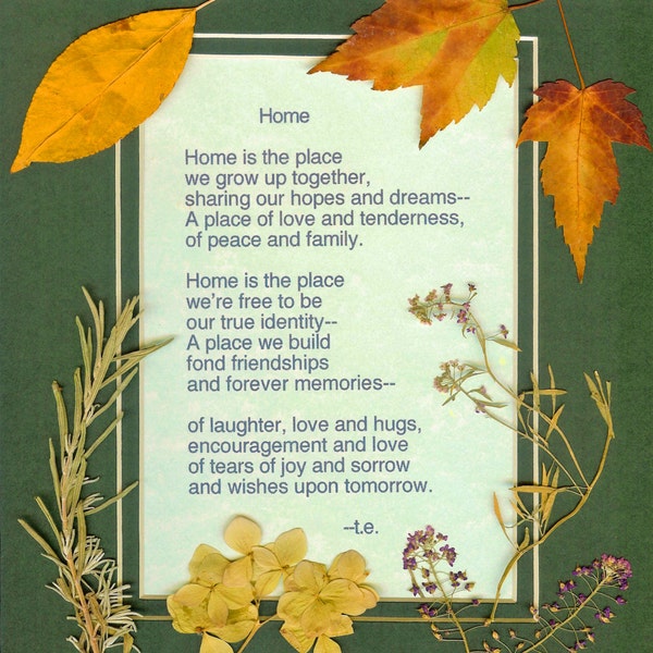 House Warming Poem - Etsy