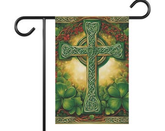 3x5 Foot Black Celtic Cross Ancient Flag Banner - 100D Woven Polyester With Grommets