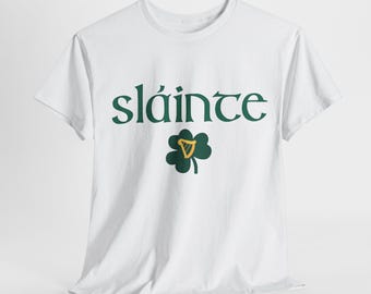 T-shirt Slainte Shamrock, Iers St. Patrick's Day-T-shirt