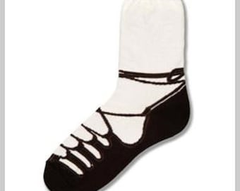Irish Dance Sock - Irish Step Dance Sock - IRISH DANCE GHILLIE Socks Kids and Adults