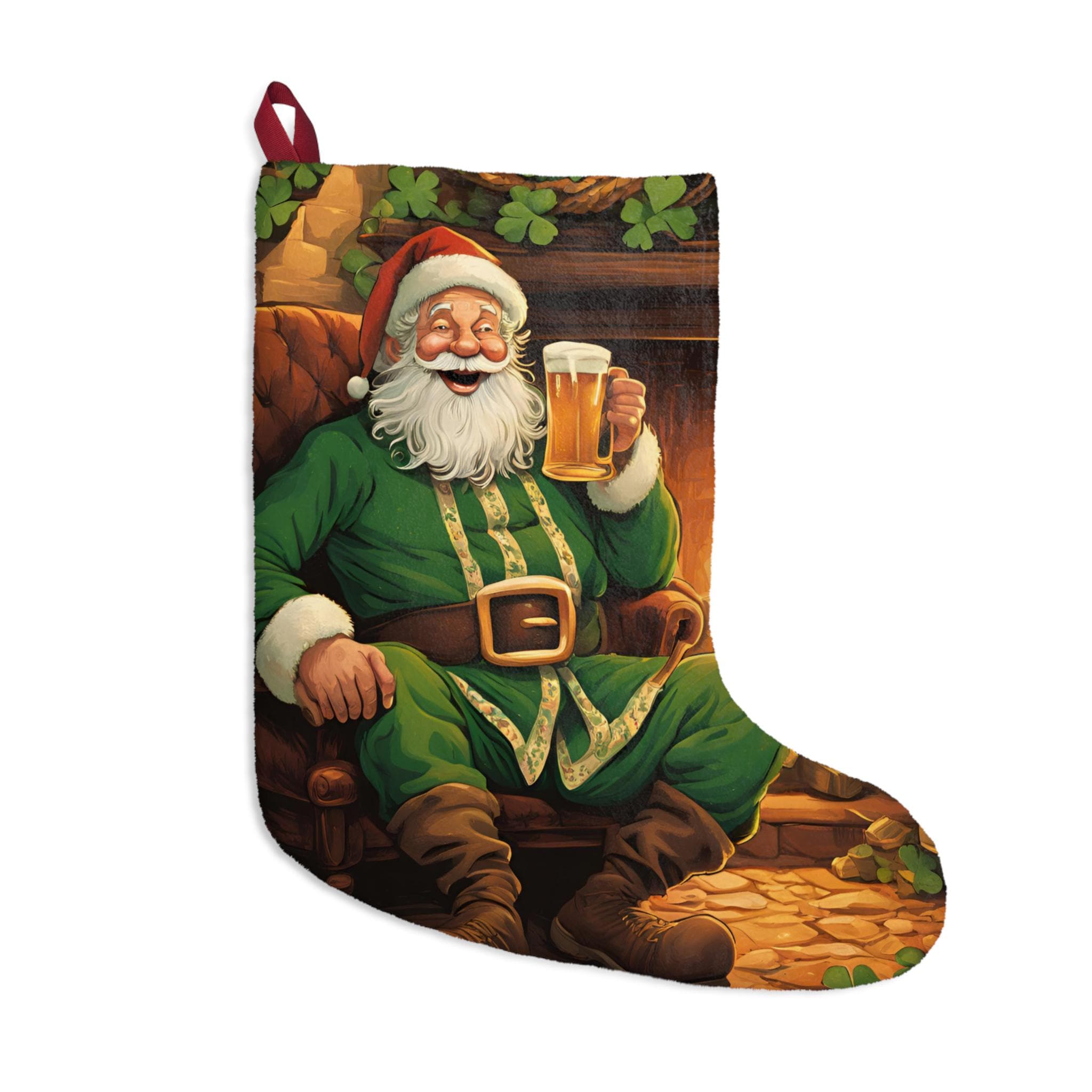 35 Stunning Christmas Fireplace Mantle Decor Ideas You'll Love: Festive Flair for Your Hearth 13 Christmas Stockings, Holiday Stockings, Irish Christmas, Santa…