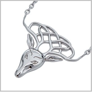 Celtic Stag Necklace
