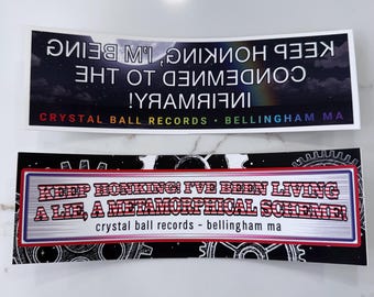 tally hall inspired bumper stickers