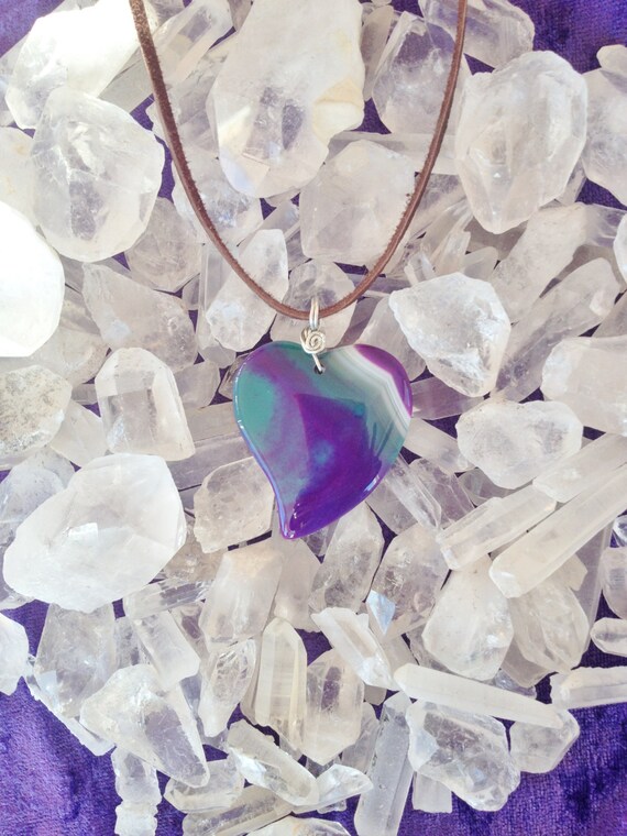 Items similar to Boho Jewelry Boho Jewelry Boho Necklace PURPLE Teal ...