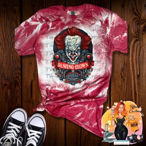 Triff den tanzenden Clown Bleached *Sublimation T-Shirt - MADE TO ORDER*