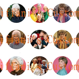 Golden Girls Bottle Cap Images
