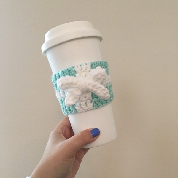 Little Blue Box Bow Cozy