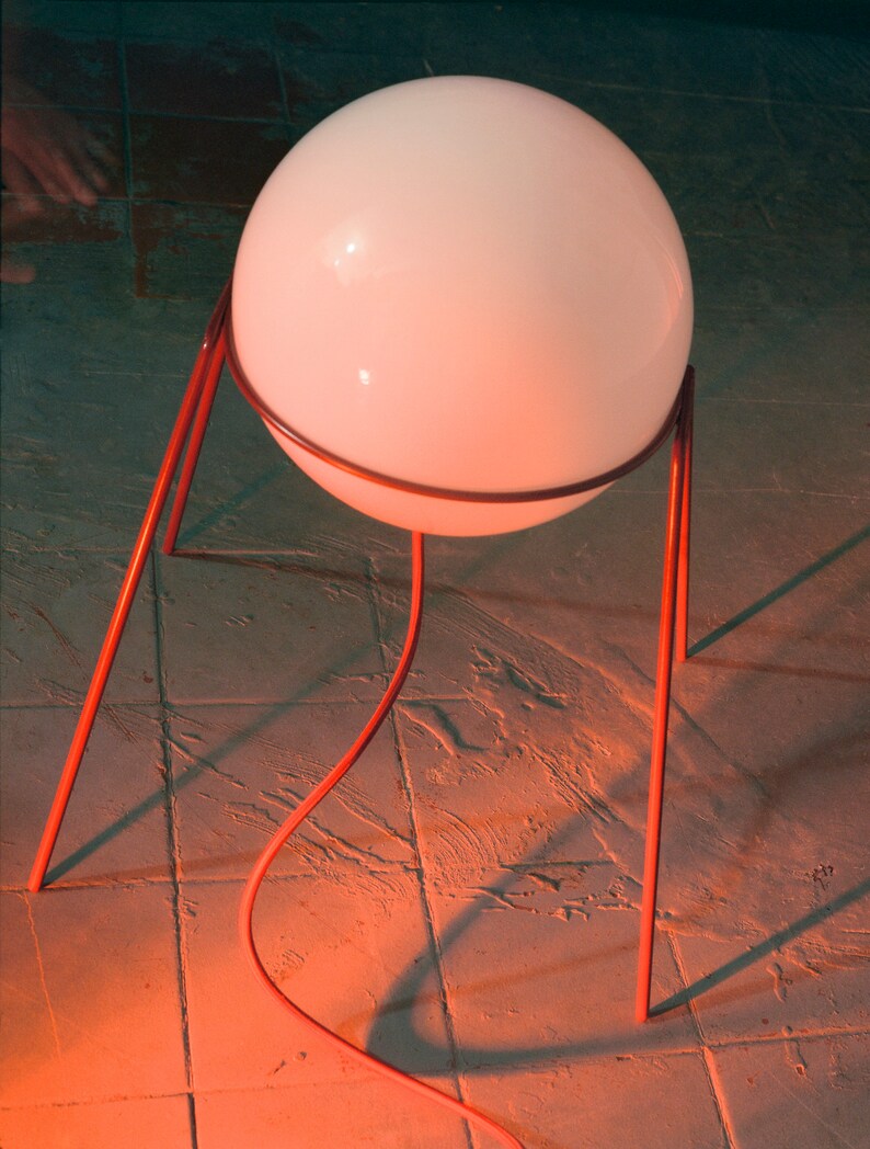 Floor lamp SPUTNIK V hand crafted lamp image 4