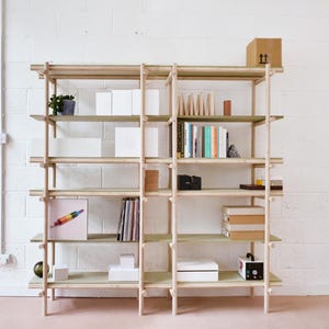 SHELVING UNIT Plydowel storage system