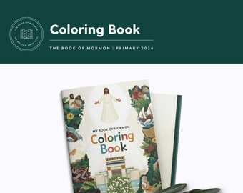 2024 Primary – Book of Mormon – Coloring Book