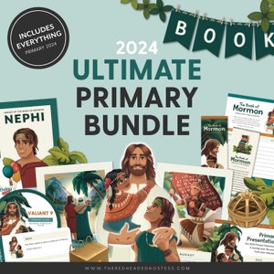 2024 Primary – Book of Mormon – Ultimate Primary Bundle