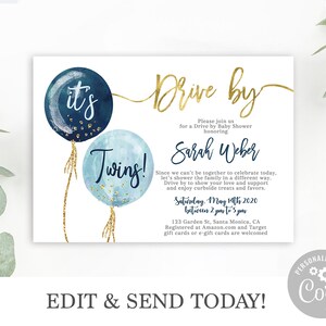 Featured image of post Drive By Baby Shower Invitations Boy