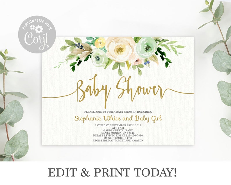 Baby Shower Neutral Colors Gender Neutral Baby Shower Invite Etsy Baby Shower Neutral Colors Gender Neutral Baby Shower Invite Etsy