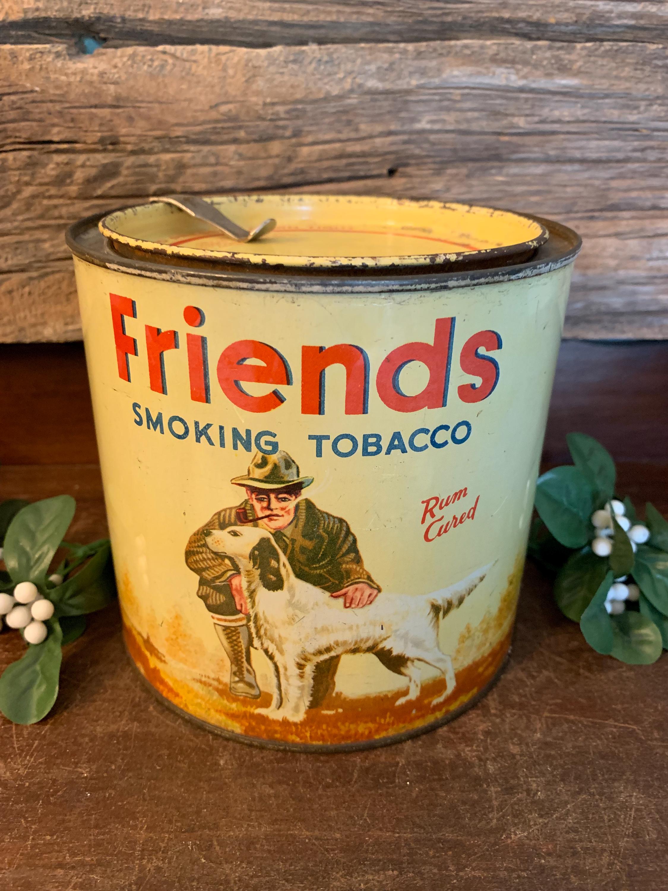 old friend tobacco Friends Tobacco Tin