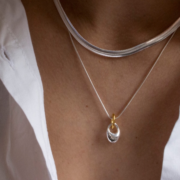 Sculptural Necklace Etsy