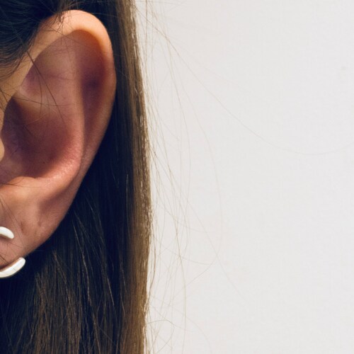 Tiny Minimalist X Earrings Tiny Plus Stud Simple X Studs Etsy