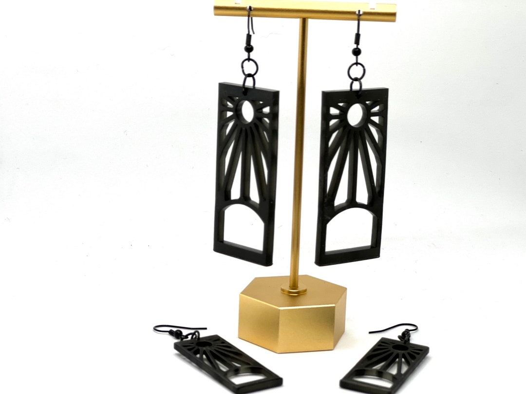 Hanafuda Earrings Etsy