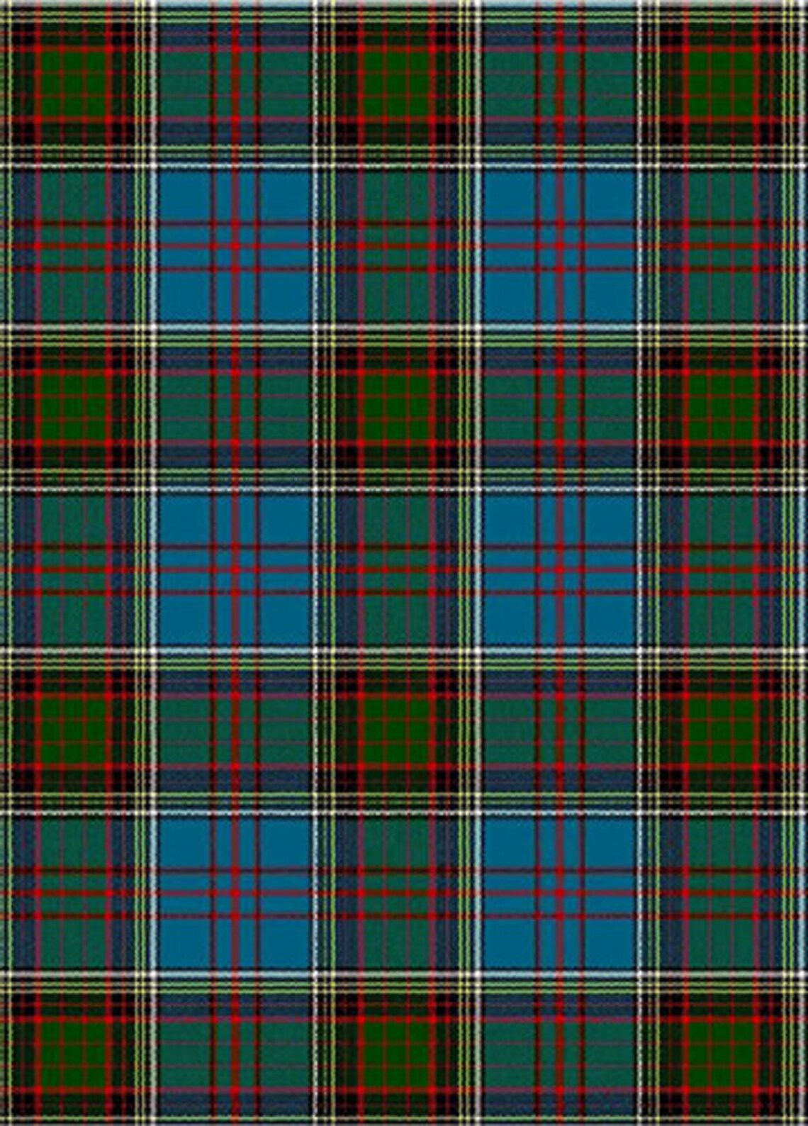 10 x Tartan plaid pattern paper craft printable digital Etsy