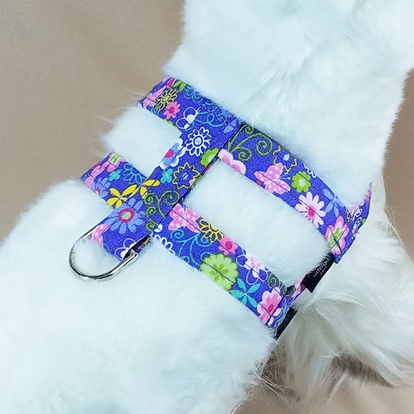 Dog Harness - Lavender Easy-On Dog Harness - 9 Sizes