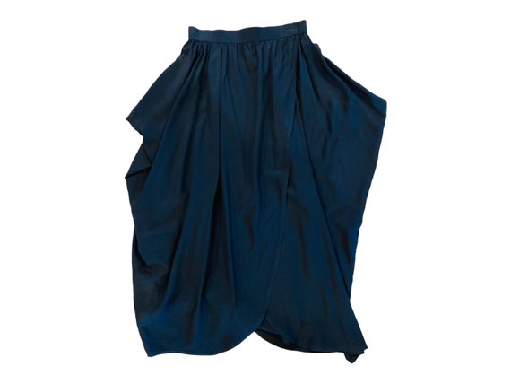 Chloé, Vintage Chloe by Karl Lagerfeld Silk Origami Wrap Skirt