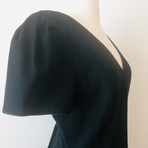 80s Morton Myles LBD / Vintage Party Dress / 80s Dress