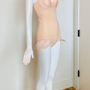 60s Emilio PUCCI For Formfit Rogers Lace and Nylon Teddy 34C