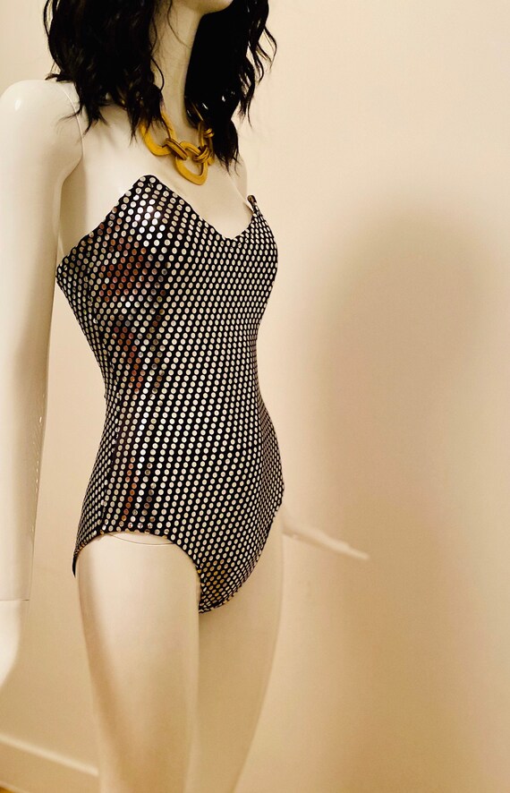 Michaele VOLLBRACHT 70s Disco Ball One Piece Swims